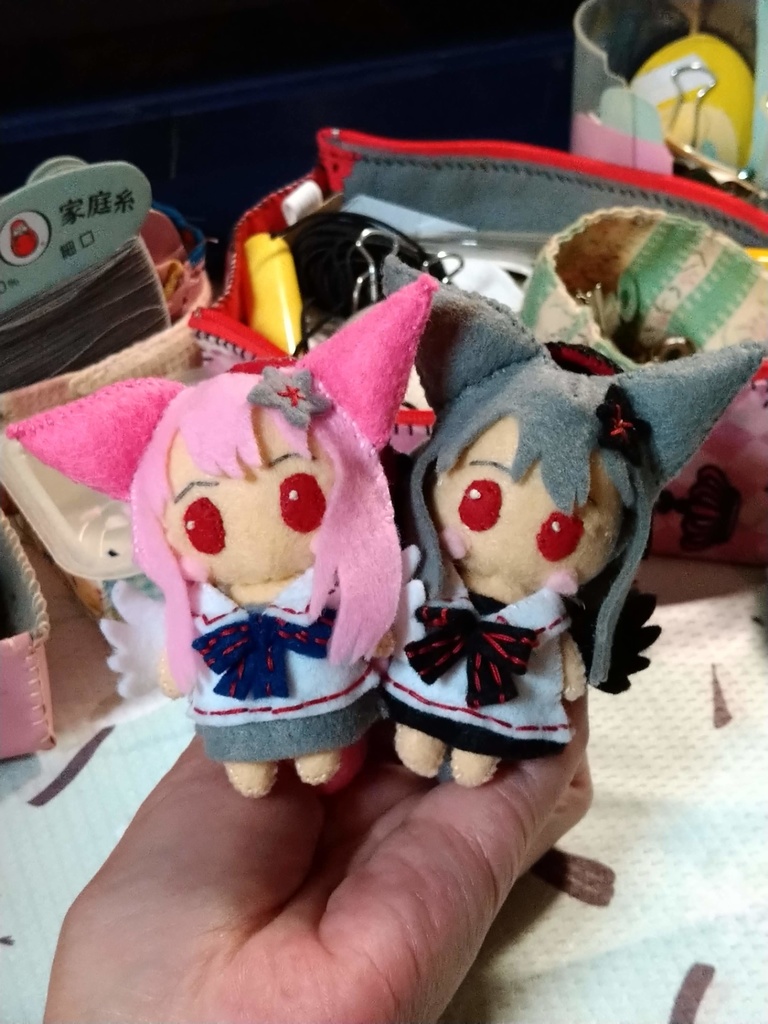 フェルトネメちゃん型紙&作り方