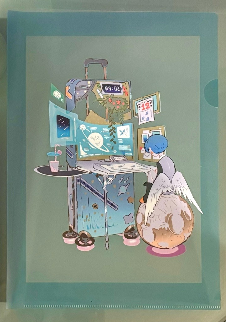 クリアファイル（天使）