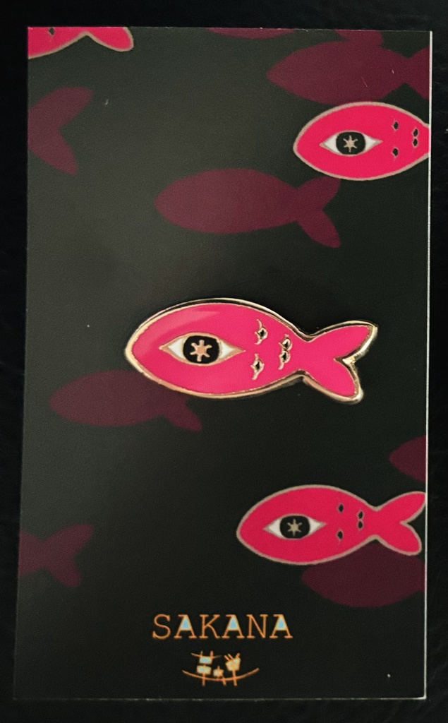 ピンバッジ（魚）（1個）