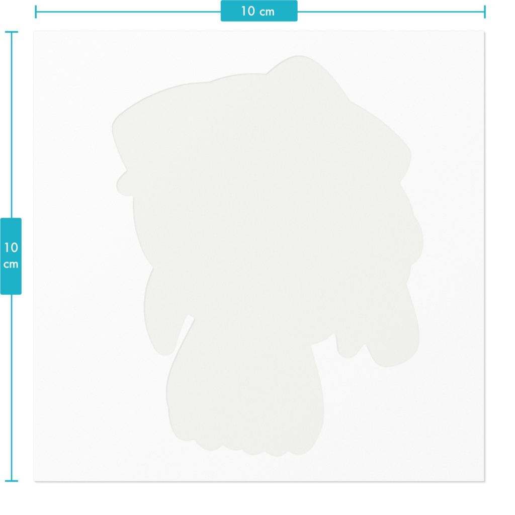 【ステッカー】脱力!ぶらぶらマヨチャン【2サイズ&2カラーあり!】