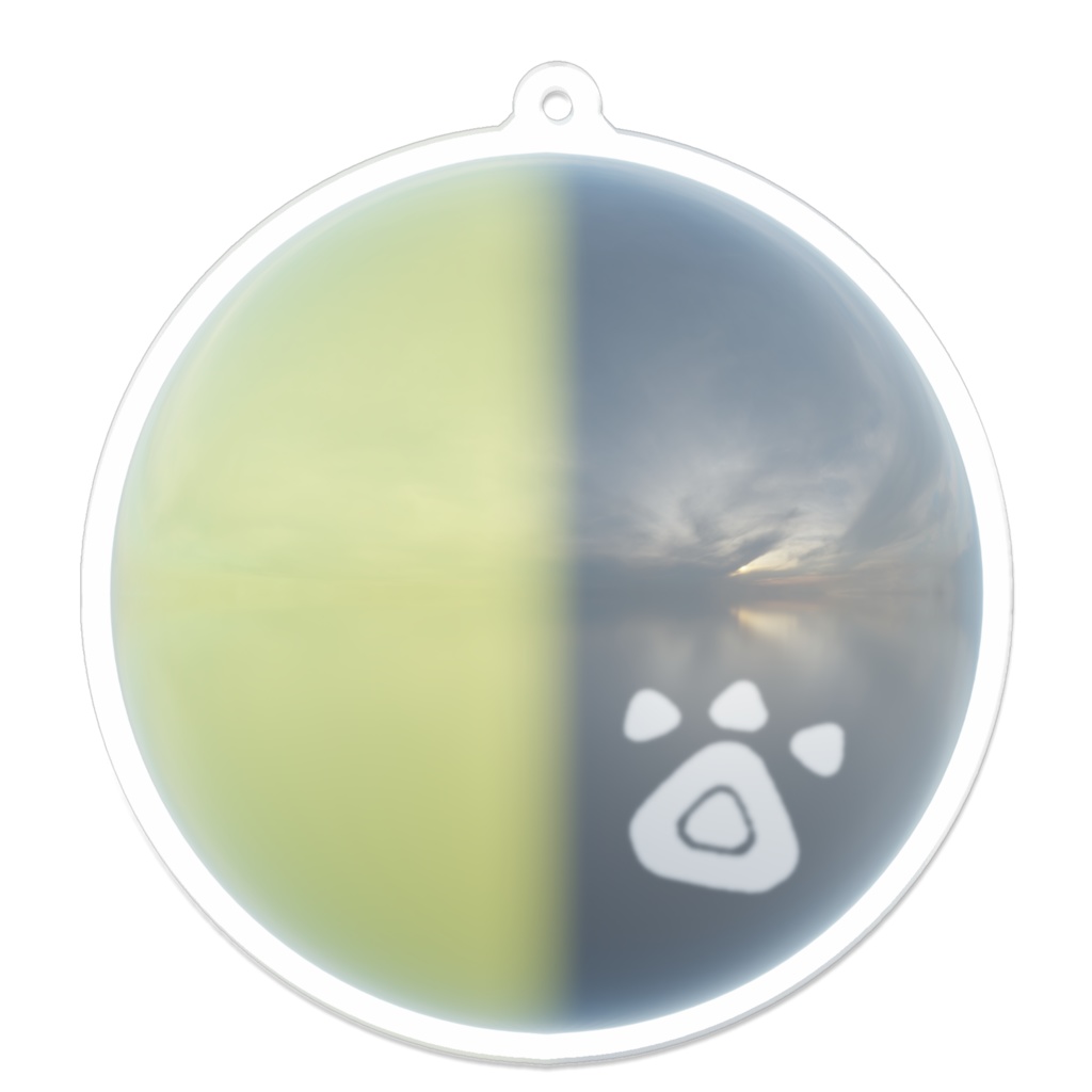 【メンシバッジ】ぷくぷくおつきさま