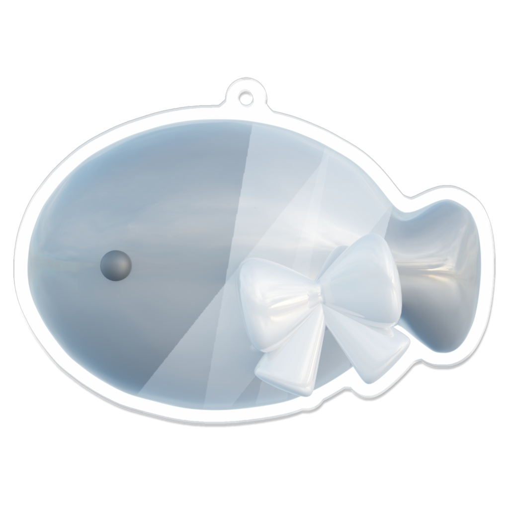 【メンシバッジ】ぷくぷくおさかなさん