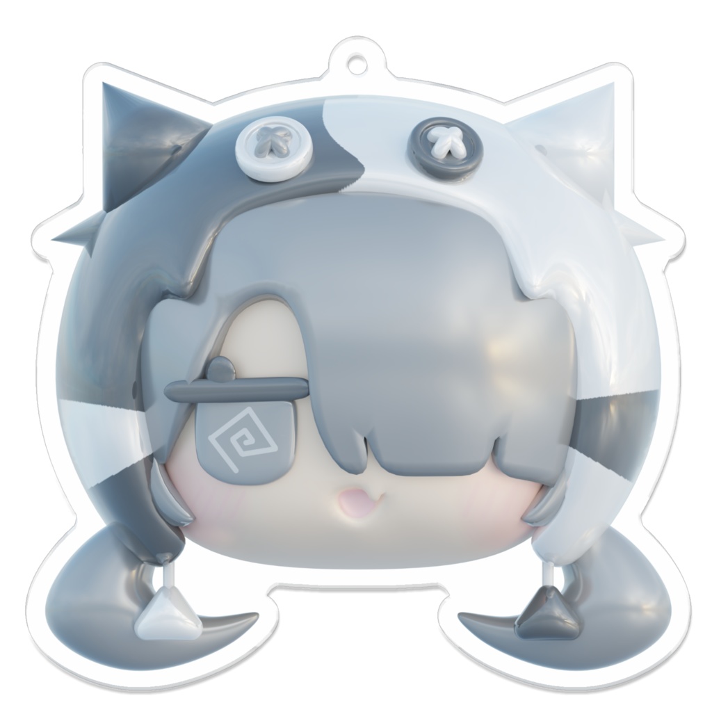 🌟🩶【メンシバッジ】ぷくぷくマヨ