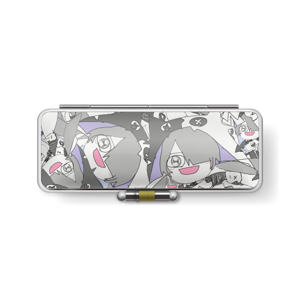 【印鑑ケース】誰が使うんガンギマリマヨ印鑑ケース