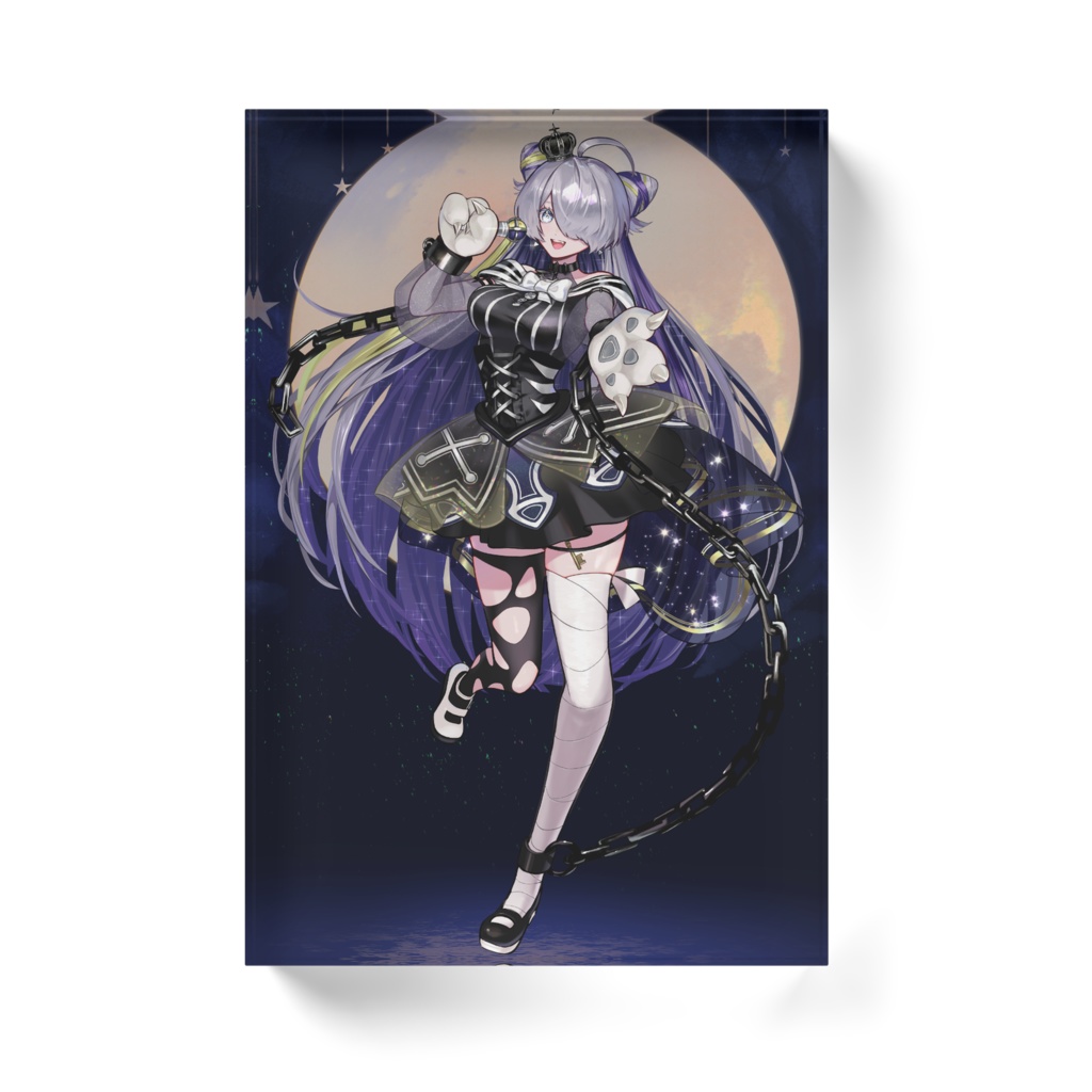 🌟🩶【アクリルブロック】新モデルキービジュマヨ【ホワイト】