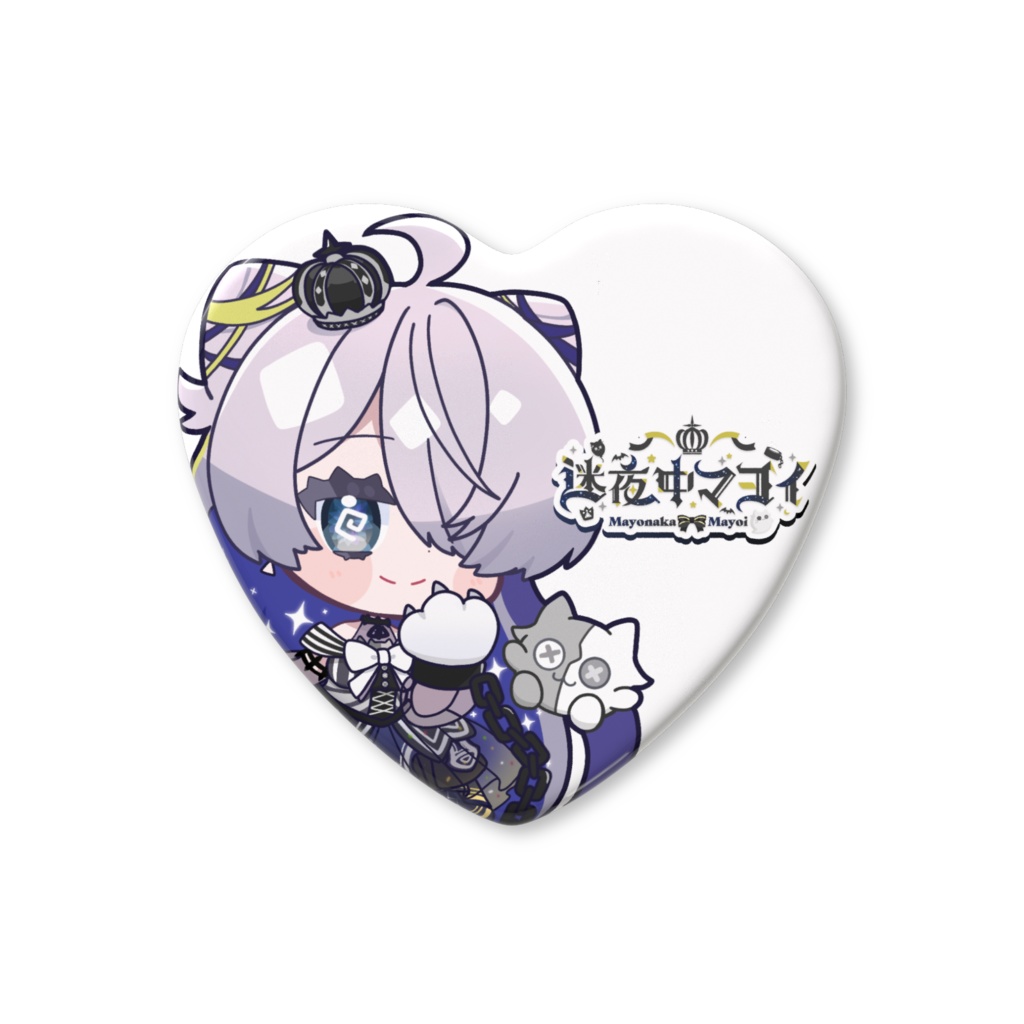【ハート缶バッチ】新モデルマヨ【通常】