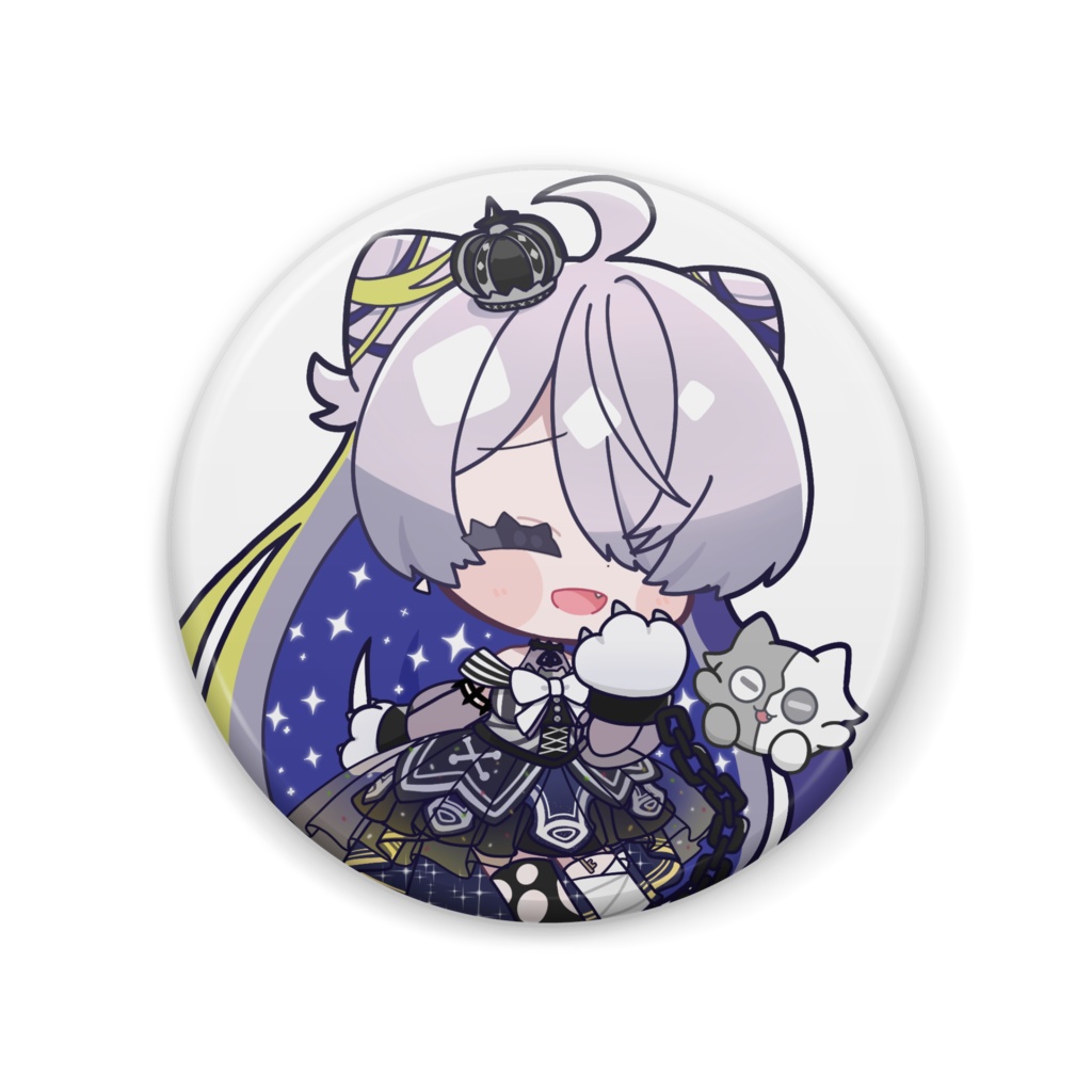 【缶バッチ】新モデルマヨ【笑顔】