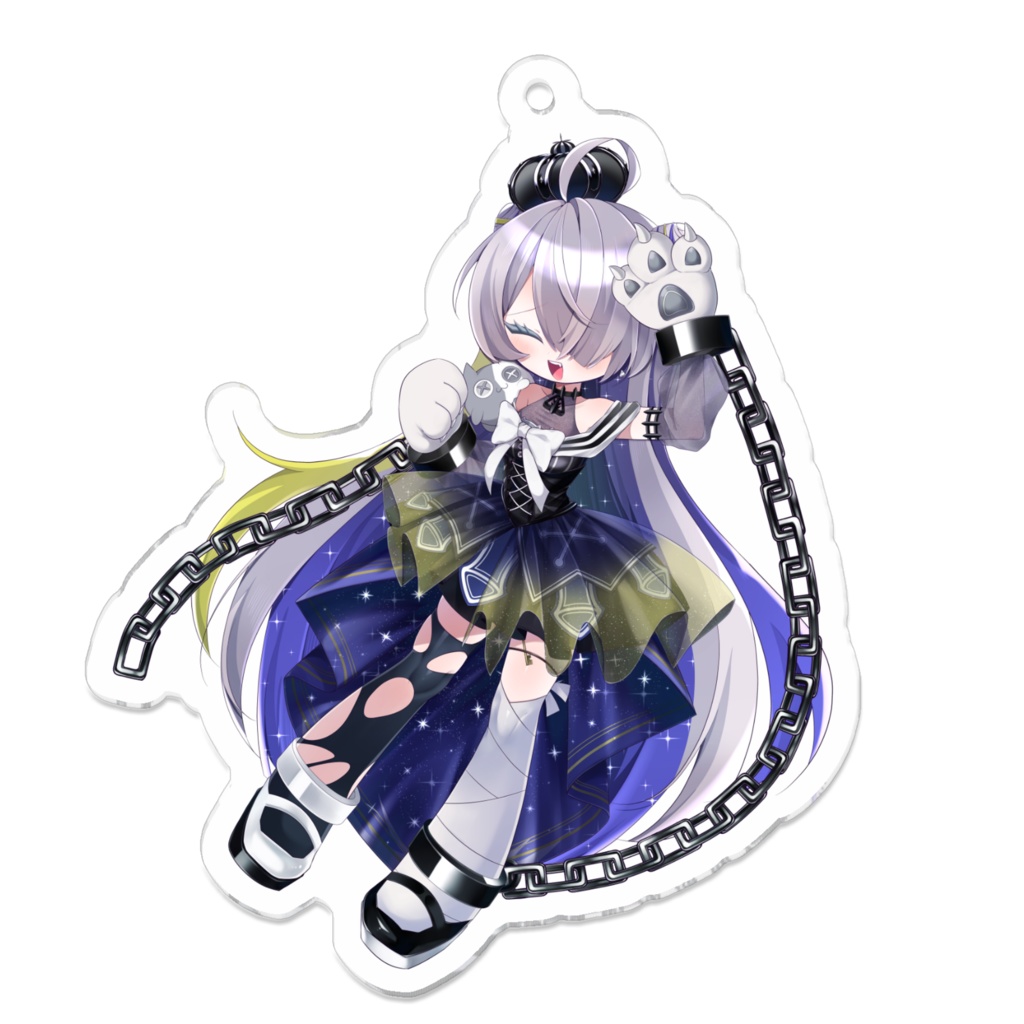 【アクキー】足おっきくてかわいいねマヨ【笑顔】