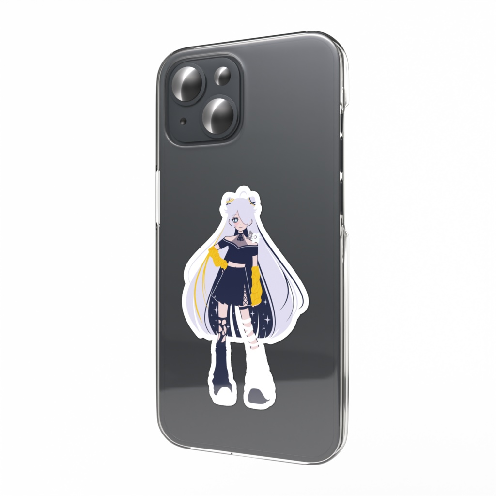 【スマホステッカー】Y2K風スカートマヨ