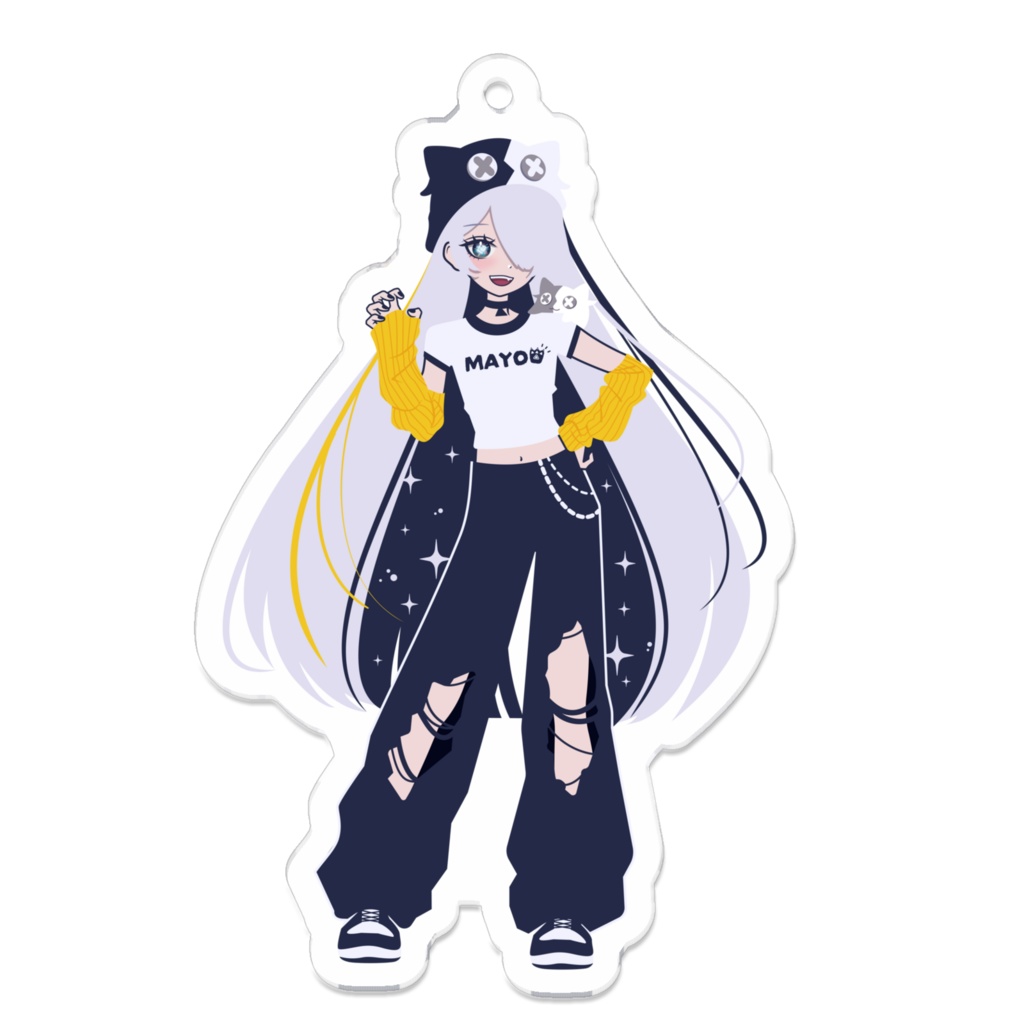 【アクキー】Y2K風ズボンマヨ【2サイズあり】