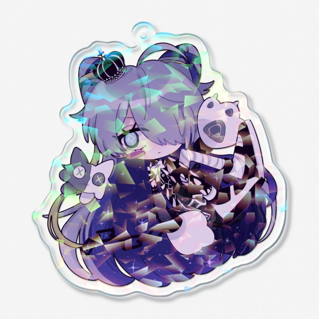 🩶【ホログラムアクキー】おしゃんダークマヨ