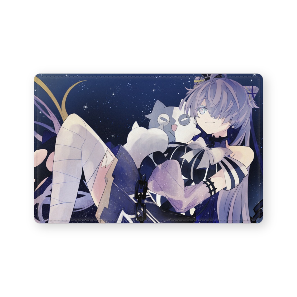 【レザー名刺入れ】星空マヨ