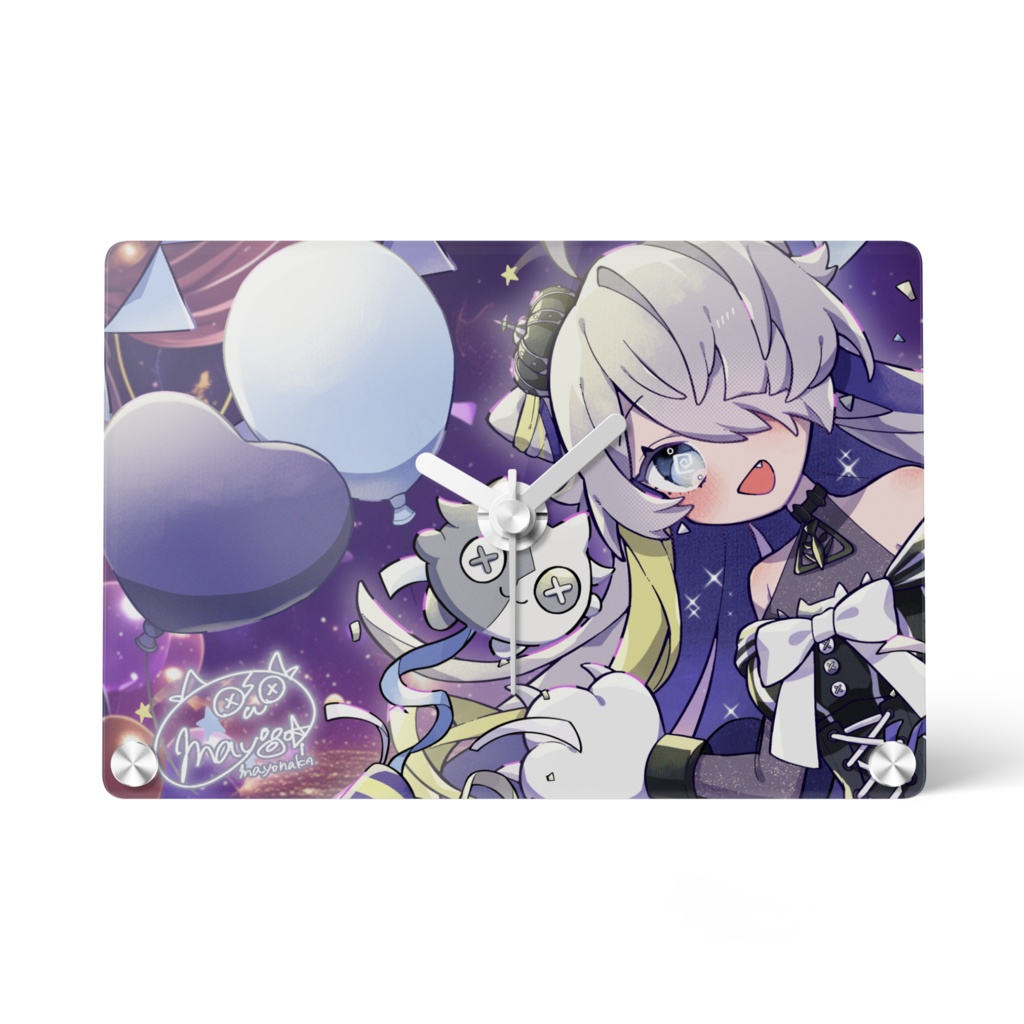 【何時かわからん時計】2周年お祝いマヨ
