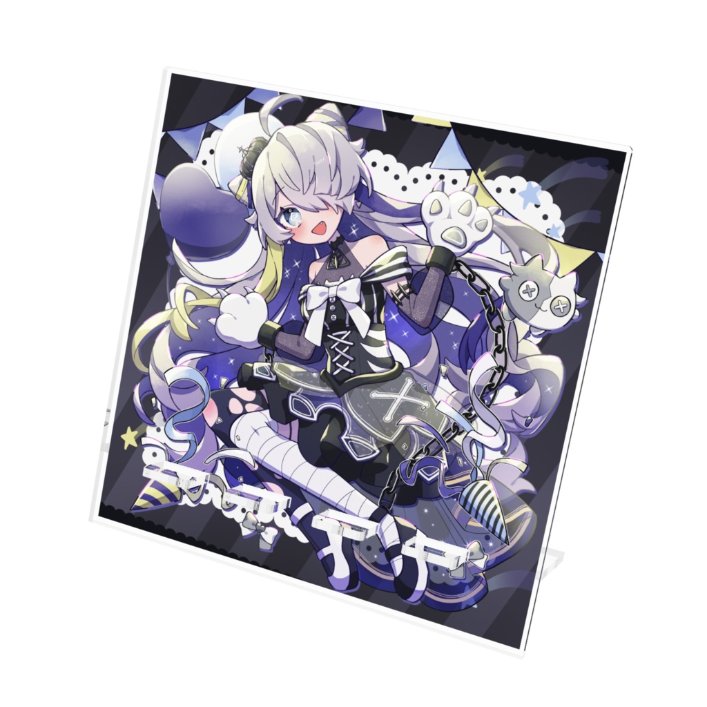【スマホスタンド】2周年お祝いマヨ【こりゃあでかい】