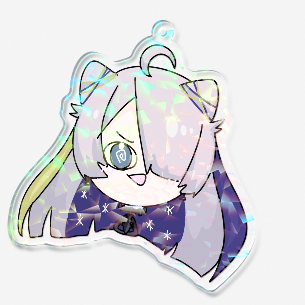 🌟🩶【ホログラムアクキー】生首マヨ