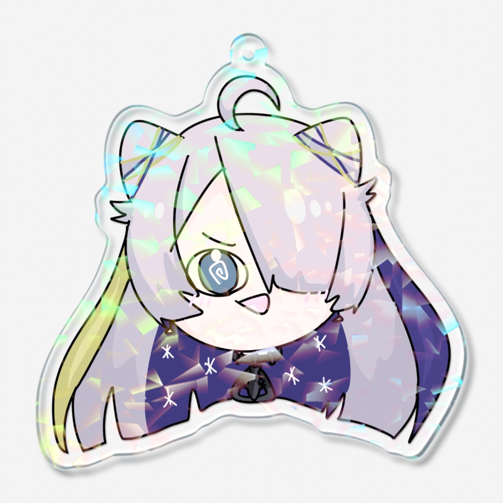 🌟🩶【ホログラムアクキー】生首マヨ