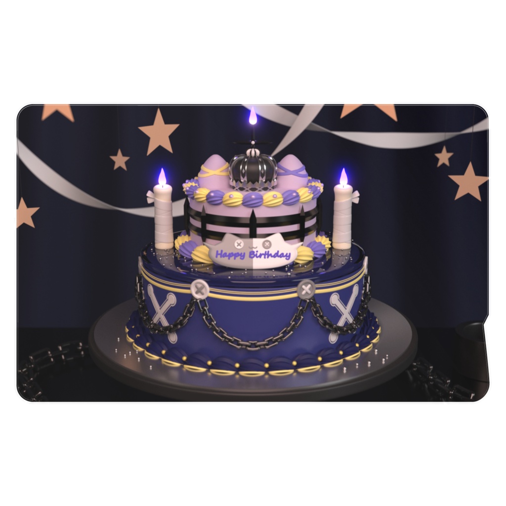【ICカードステッカー】誕生日マヨワンホール