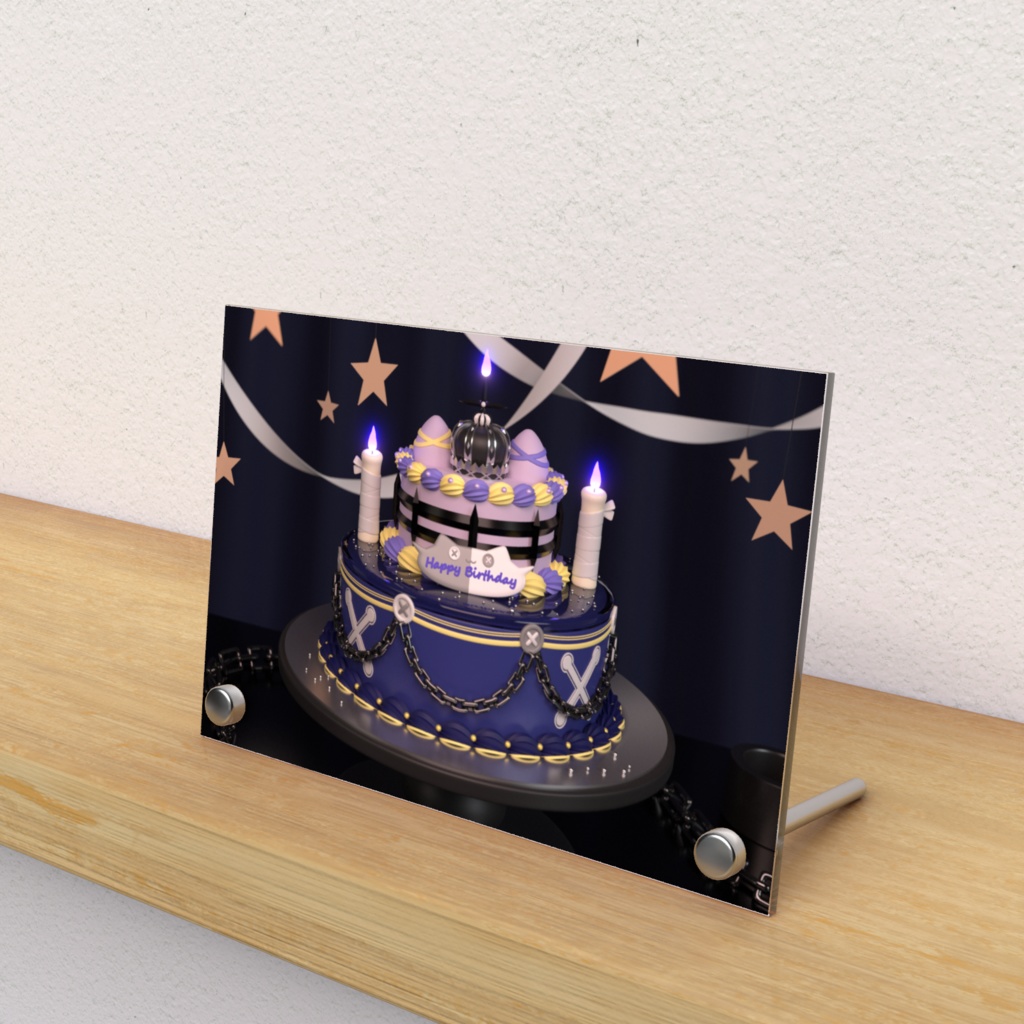 【アクリルフォトパネル】誕生日マヨワンホール【全3種】