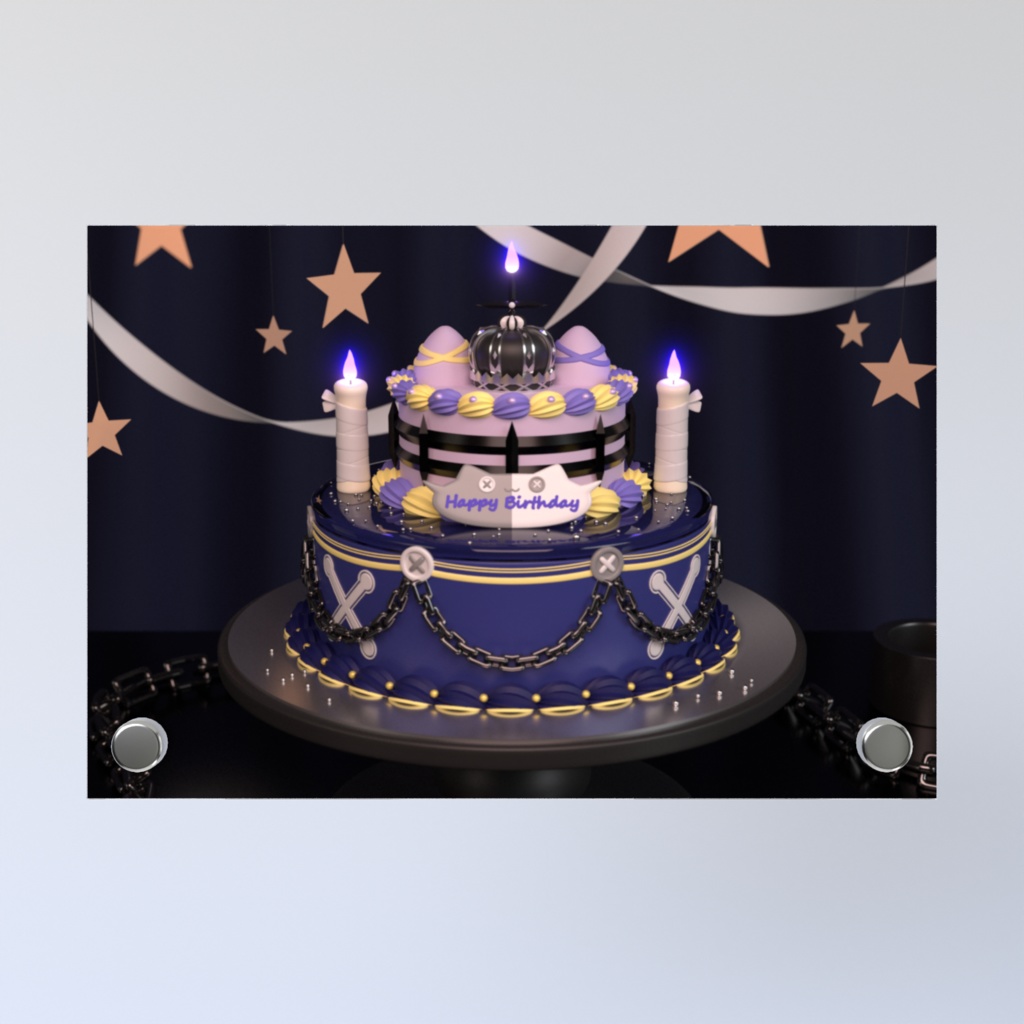 【アクリルフォトパネル】誕生日マヨワンホール【全3種】