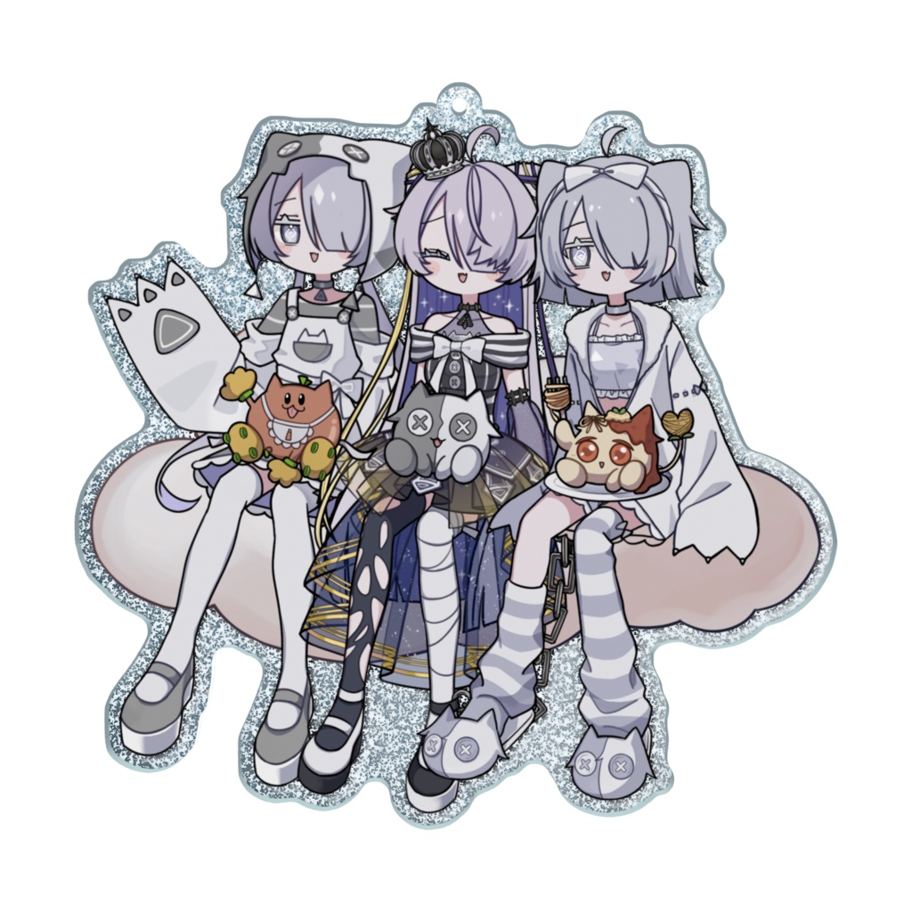 💪【ラメアクキー】マヨチャンズ【1500円応援！/ 活動応援限定グッズ】