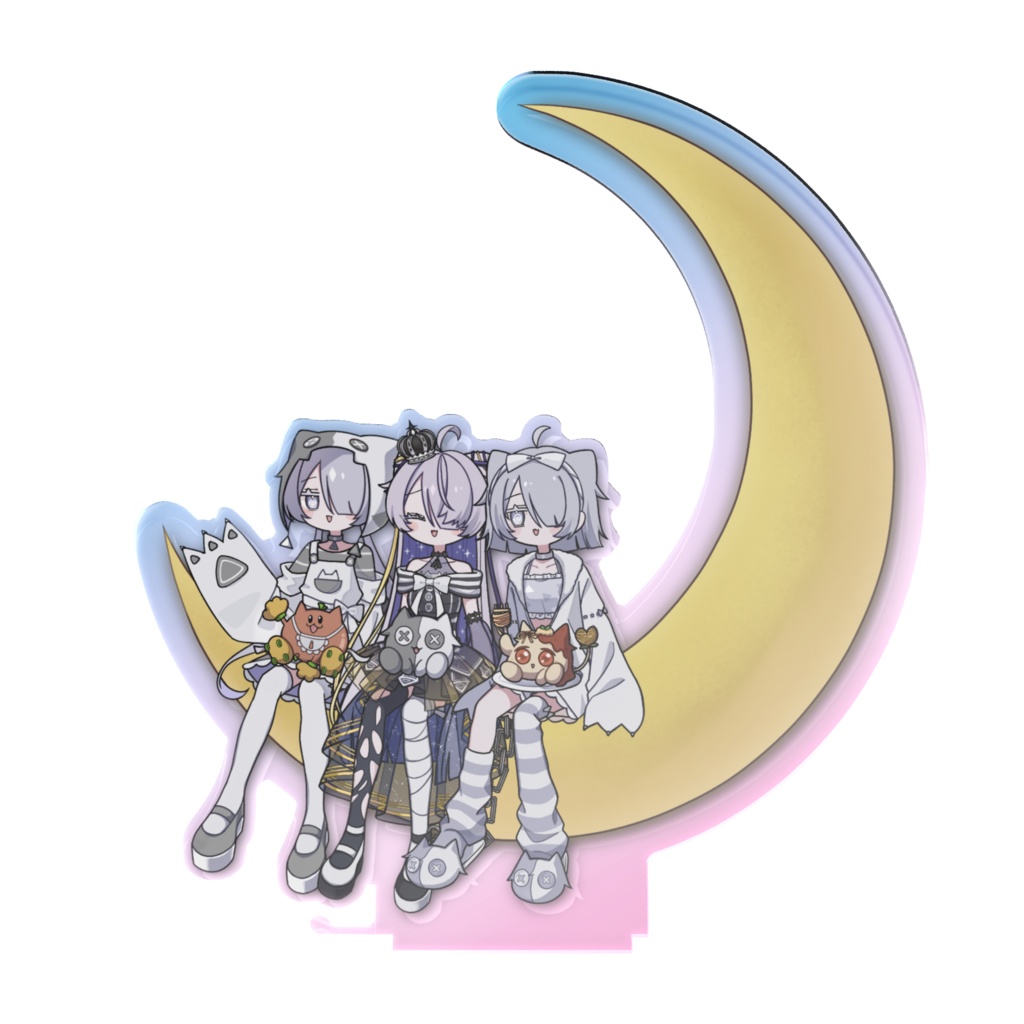 💪【月アクスタ】マヨチャンズ【2500円応援!/ 活動応援限定グッズ】