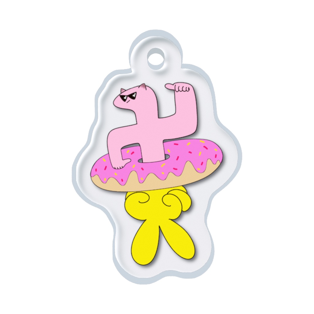 【めじるしチャーム】アシチョキマンジ