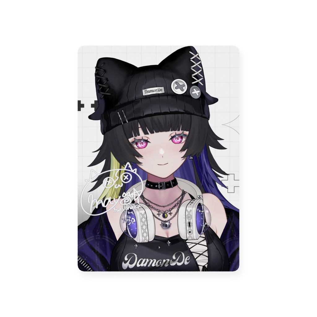 【トレーディングカード/両面】新衣装ウルフマヨ【紙製/サンカード】