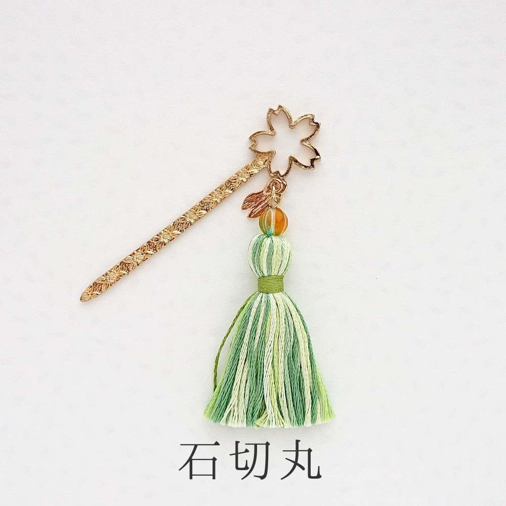 《刀剣乱舞》桜のミニタッセルかんざし