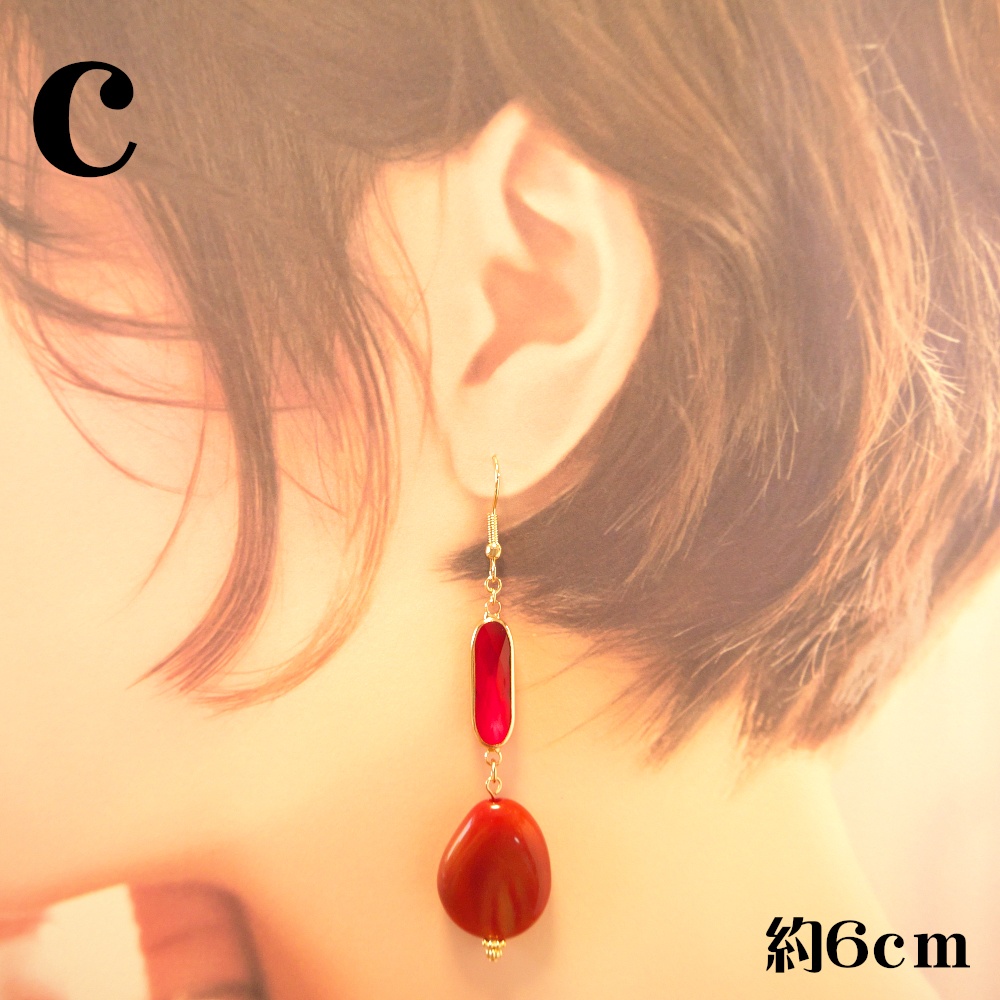 【さまイチャ】さまいち概念アクセサリー(イヤーアクセサリー)