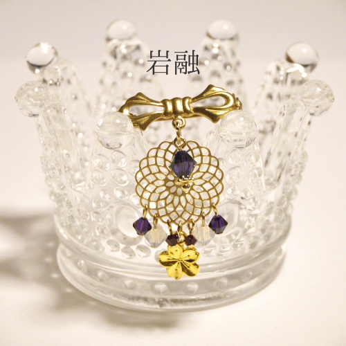 《三条》部隊長ブローチ