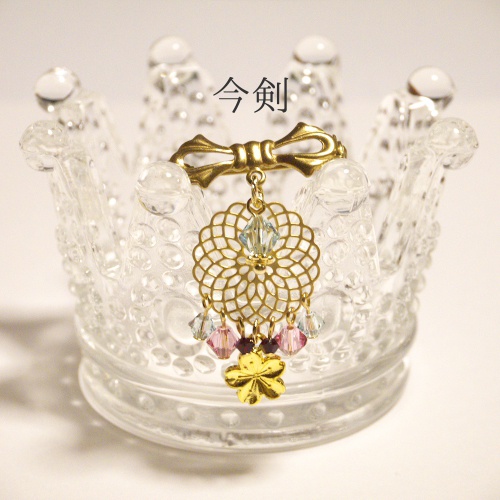 《三条》部隊長ブローチ