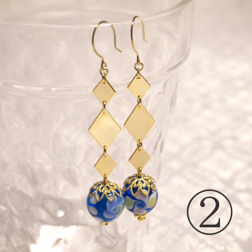 《刀剣乱舞》三日月イメージピアス