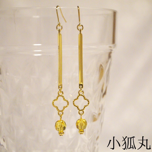 《刀ミュ》花形の耳飾り