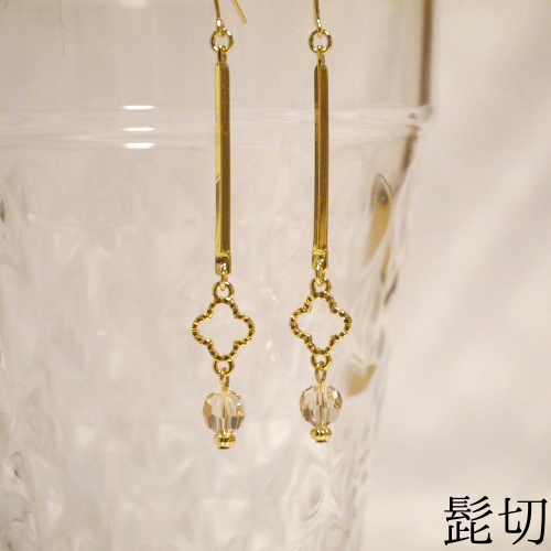 《刀ミュ》花形の耳飾り