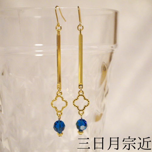 《刀ミュ》花形の耳飾り