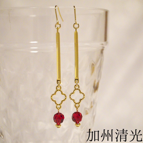 《刀ミュ》花形の耳飾り