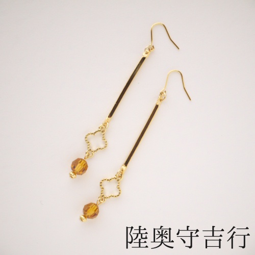 《刀ミュ》花形の耳飾り