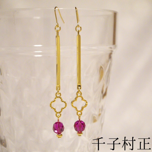 《刀ミュ》花形の耳飾り