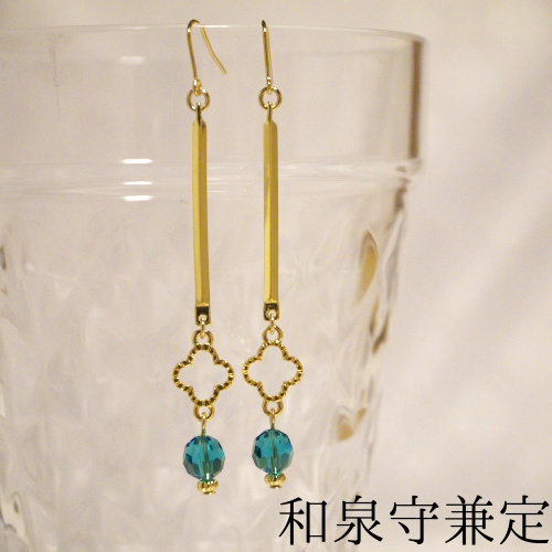 《刀ミュ》花形の耳飾り