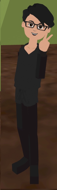 Cute Altspacevr male (no eye or mouth movements) かわいい Altspacevr 男性 (目も口も動かさない)