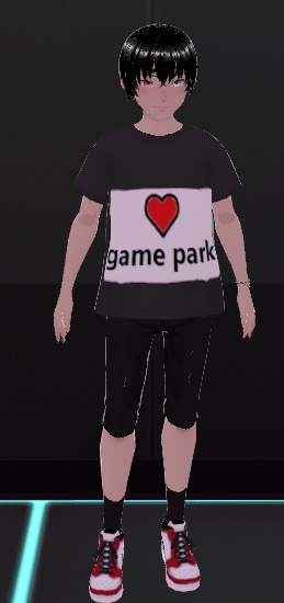 I love game park shirt + male avatar ゲームパークシャツ+男性アバターが大好きです
