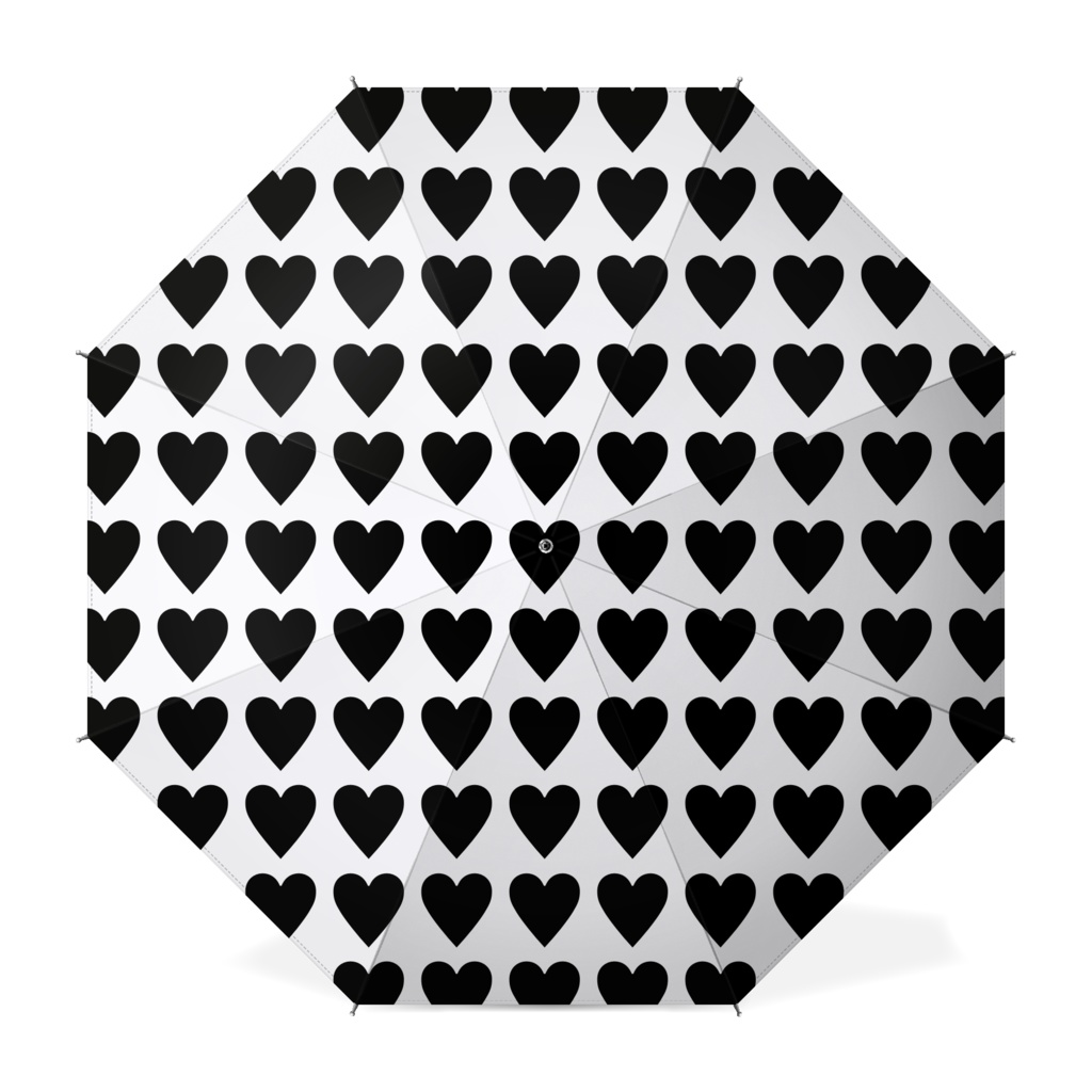 ブラックハート傘