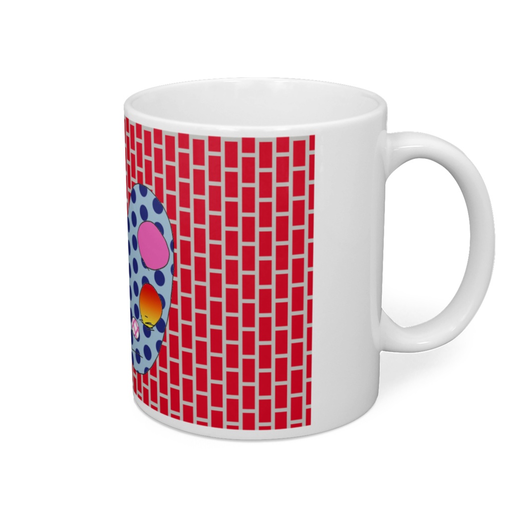 変な生き物マグカップ