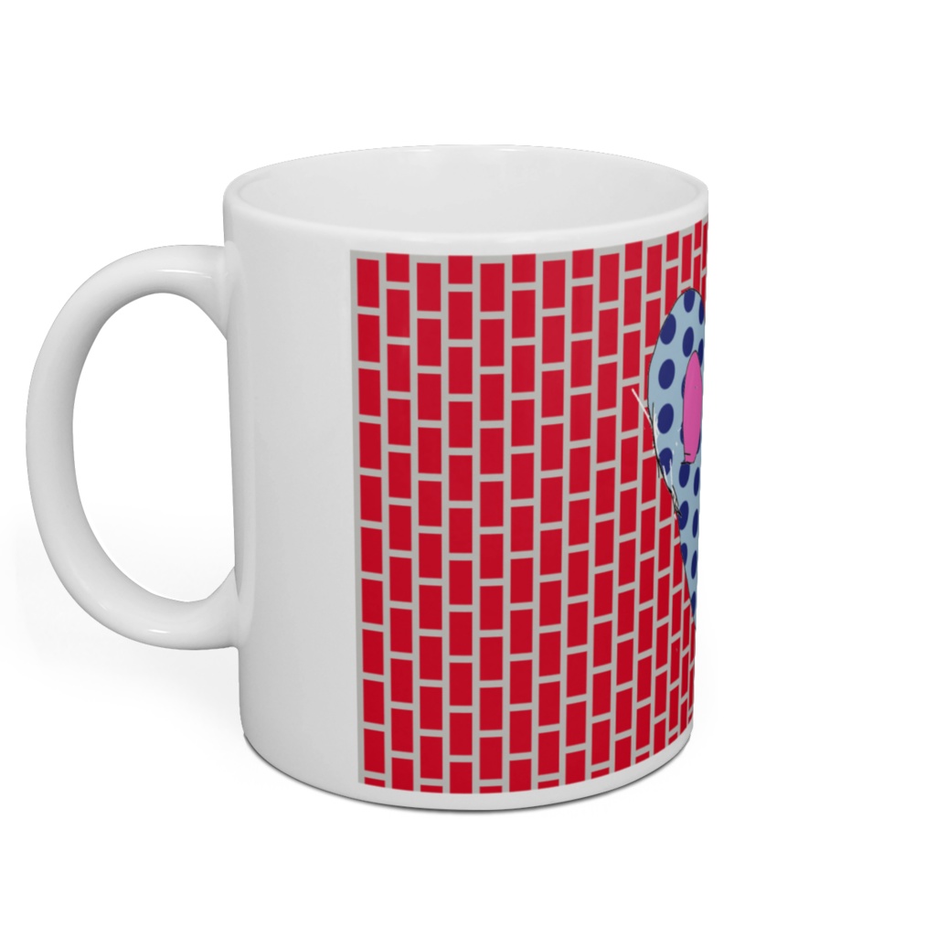 変な生き物マグカップ