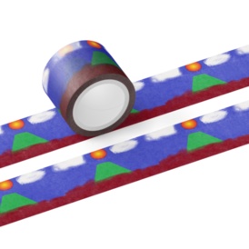 自然の風景テープ