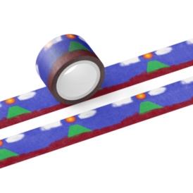 自然の風景テープ