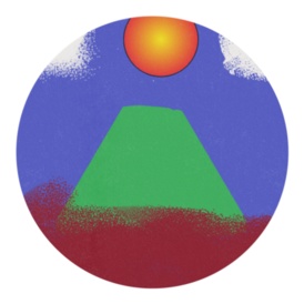 自然の風景テープ