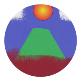 自然の風景テープ