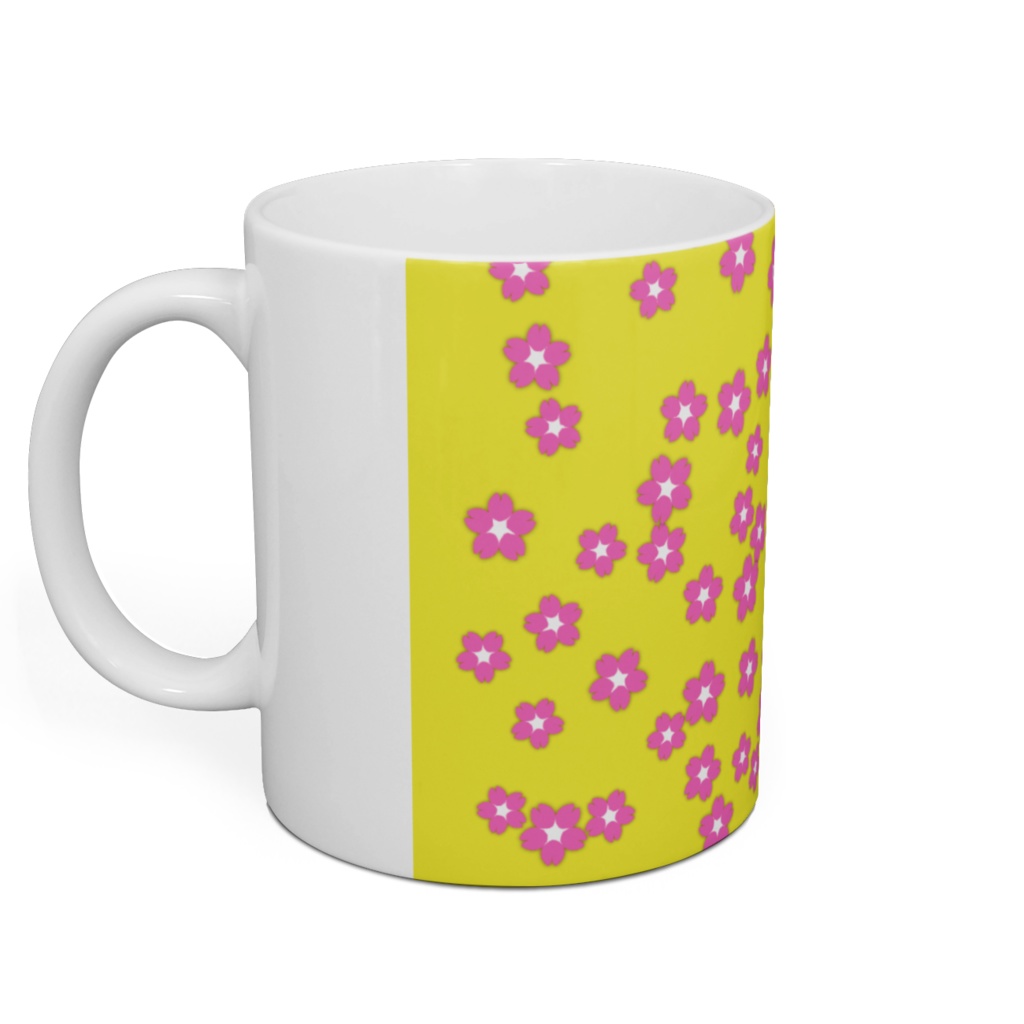 フラワーマグカップ