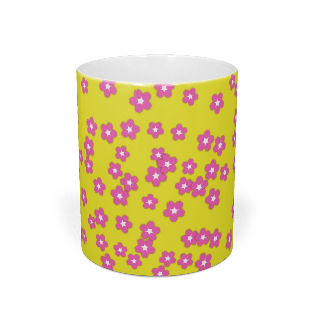 フラワーマグカップ